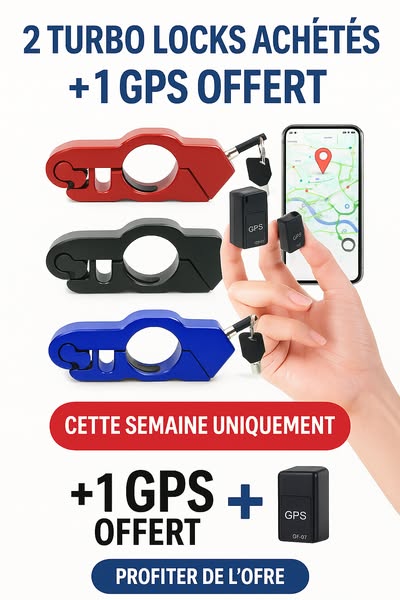 Turbo Lock - Antivol pour moto