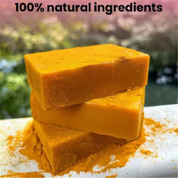 Savon Anti-Acné Curcuma & Kojic – Peau Nette, Éclatante & Sans Imperfections