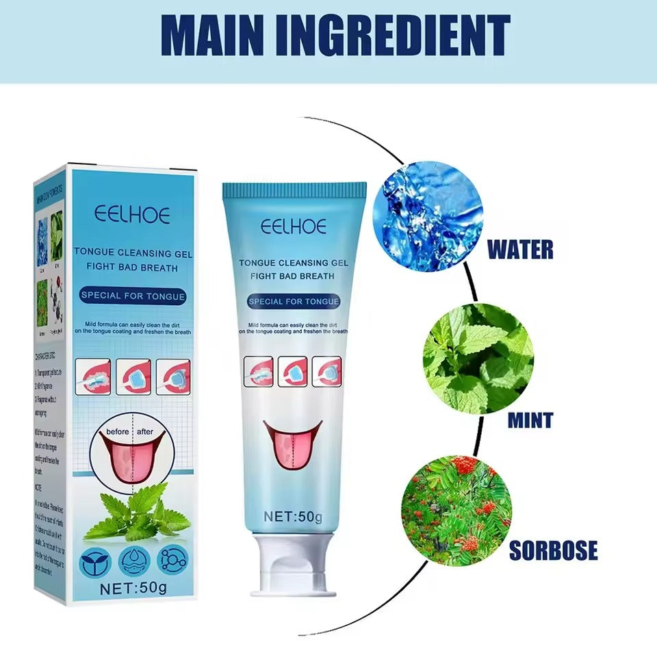 🧴 Gel Nettoyant pour Langue EELHOE